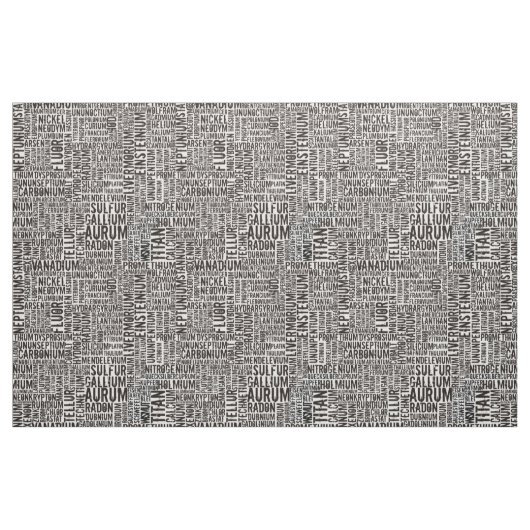 Chemische elementen... stof (Yard (91,4 cm))