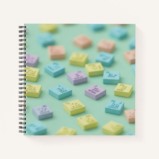 Chemische elementen van Natasha Us Notitieboek (Voorkant)