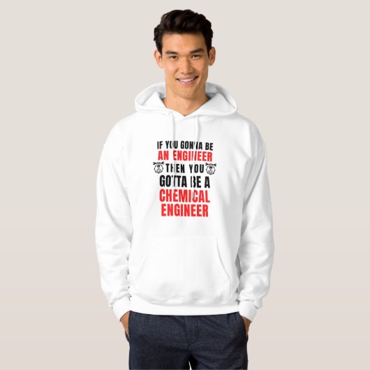 CHEMISCHE ENGINEER HOODIE (Voorkant volledig)
