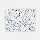 Chemische Formule Chemie Gepersonaliseerde Geschen Fleece Deken (Voorkant (Horizontaal))