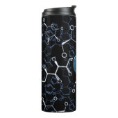 Chemische Formule Chemie Gepersonaliseerde Geschen Thermosbeker (Gedraaid links)