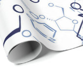 Chemische Formule Chemie Geschenken Cadeaupapier (Rol Hoek)