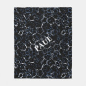 Chemische Formule Chemie Geschenken Fleece Deken (Voorkant)