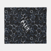 Chemische Formule Chemie Geschenken Fleece Deken (Voorkant (Horizontaal))