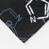 Chemische Formule Chemie Geschenken Fleece Deken (Hoek)