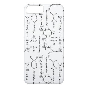 Chemische formules 	iPhone 8/7 plus hoesje