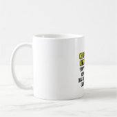 Chemische ingenieur...Superieure intelligentie Koffiemok (Links)