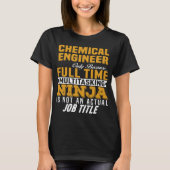Chemische ingenieur t-shirt (Voorkant)