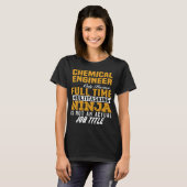 Chemische ingenieur t-shirt (Voorkant volledig)
