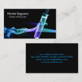 Chemische ingenieur visitekaartje (Voorkant / Achterkant)