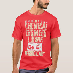 Chemische ingenieursinrichting periodiek t-shirt