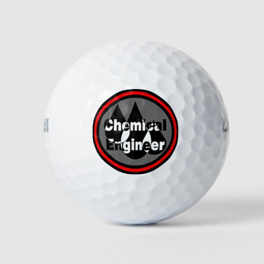 Chemische ingenieurstrips — Cirkel Golfballen (Voorkant)