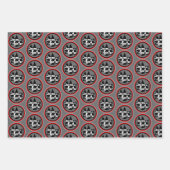 Chemische ingenieurstrips — Cirkel Inpakpapier Vel (Voorkant 3)