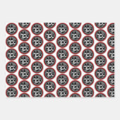 Chemische ingenieurstrips — Cirkel Inpakpapier Vel (Voorkant 2)