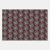 Chemische ingenieurstrips — Cirkel Inpakpapier Vel (Voorkant)