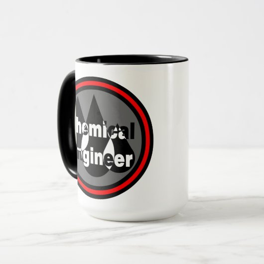 Chemische ingenieurstrips — Cirkel Mok (Voorkant links)