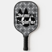Chemische ingenieurstrips pickleball paddle (Achterkant)