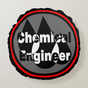 Chemische ingenieurstrips rond kussen