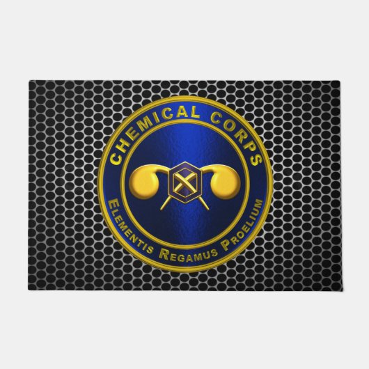 Chemische korps deurmat (Voorkant)