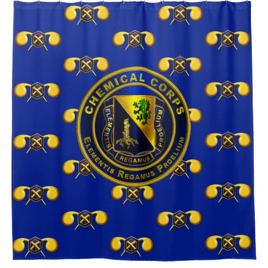Chemische korps douchegordijn (Voorkant)