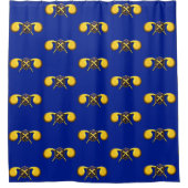 Chemische korps douchegordijn (Voorkant)