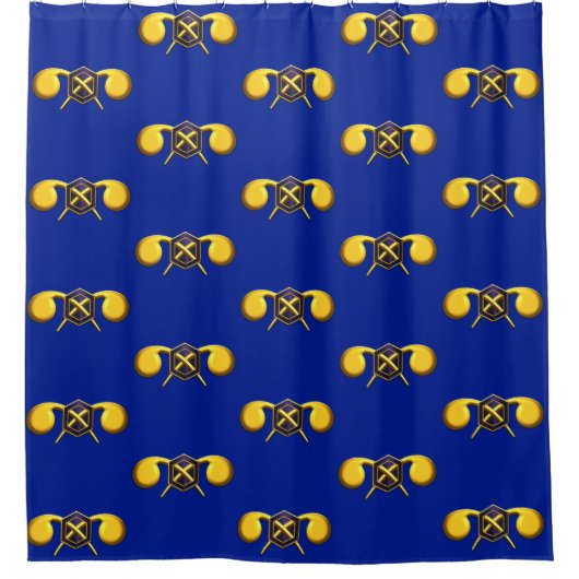 Chemische korps douchegordijn (Voorkant)