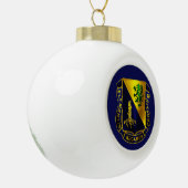 Chemische korps keramische bal ornament (Links)
