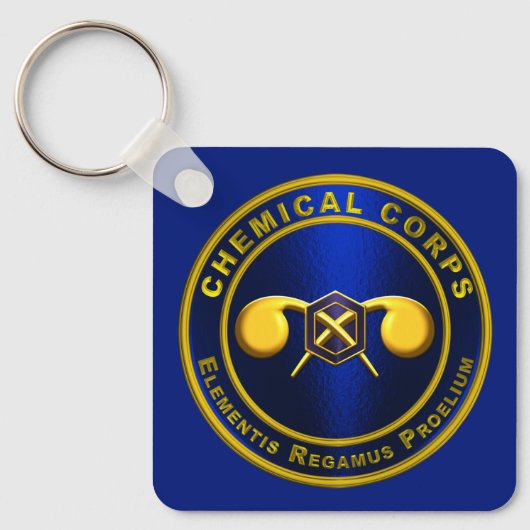 Chemische korps sleutelhanger (Voorkant)