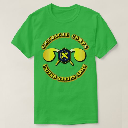 Chemische korps t-shirt (Design voorkant)