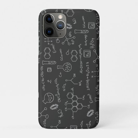 Chemische krabbels Case-Mate iPhone case (Achterkant)