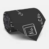 Chemische krabbels stropdas (Opgerold)