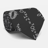 Chemische krabbels stropdas (Opgerold)