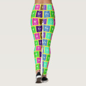 Chemische periodieke tabel van elementen: FlOWEr P Leggings (Achterkant)