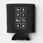 Chemische periodieke tabel van elementen: InSPIRaT Blikjeskoeler (Achterkant)