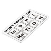 Chemische periodieke tabel van elementen: InSPIRaT Magneet (Linkerzijde)