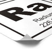 Chemische periodieke tabel van elementen: InSPIRaT Poster (Hoek)