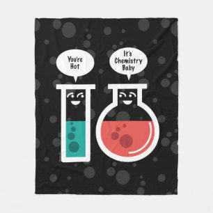 Chemische reactie fleece deken