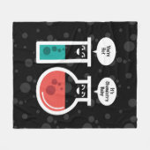 Chemische reactie fleece deken (Voorkant (Horizontaal))