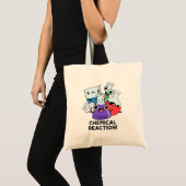 Chemische Reactie Grappige Chemistry Pun Tote Bag (Voorkant (product))