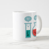 Chemische reactie grote koffiekop (Voorkant rechts)