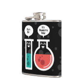 Chemische reactie heupfles (Links)