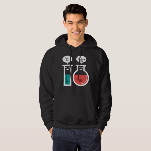 Chemische reactie hoodie (Voorkant volledig)