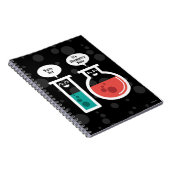 Chemische reactie notitieboek (Rechterzijde)