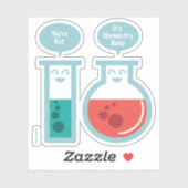 Chemische reactie sticker (Vel)