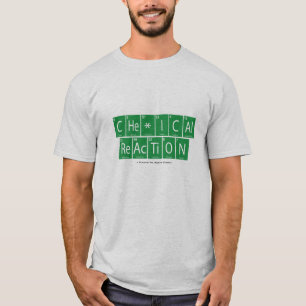 Chemische reactie t-shirt