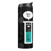 Chemische reactie thermosbeker (Gedraaid links)