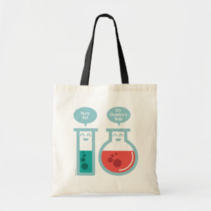 Chemische reactie tote bag