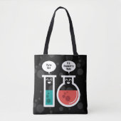 Chemische reactie tote bag (Voorkant)
