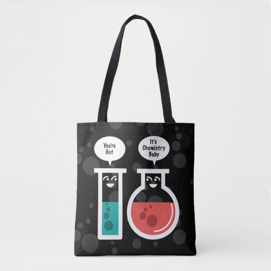 Chemische reactie tote bag (Voorkant)