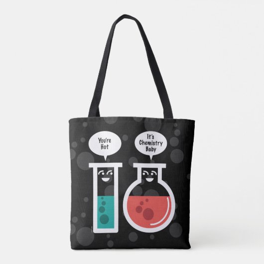 Chemische reactie tote bag (Achterkant)